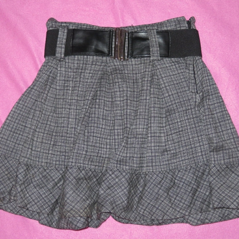 Plaid Schoolgirl Skirt